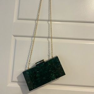 Ann Taylor Lucite clutch